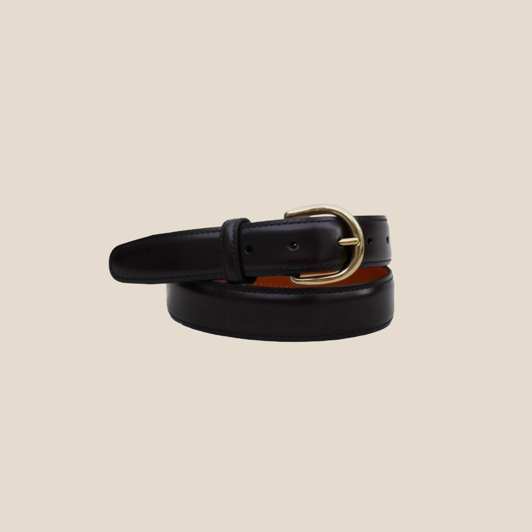 Berwick Belt -  Black Calf