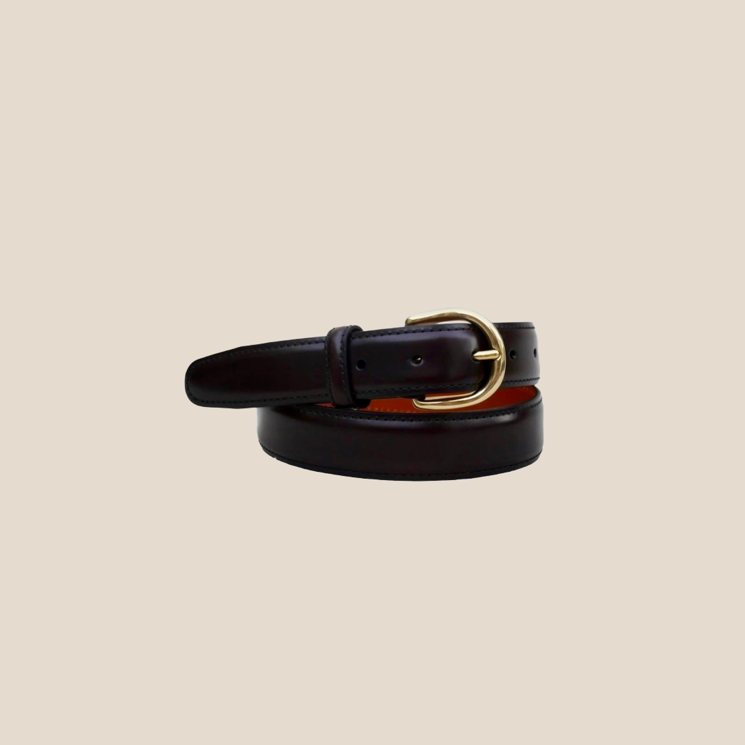 Berwick Belt -  Dark Brown Calf