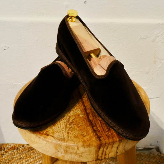 Cayumas Venetian Slipper - Chocolate