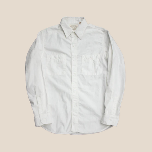 FULLCOUNT - Chambray Shirt 4810 - White