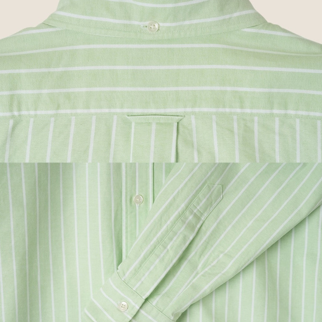 Kamakura Vintage IVY Blazer Stripe Shirt - Green