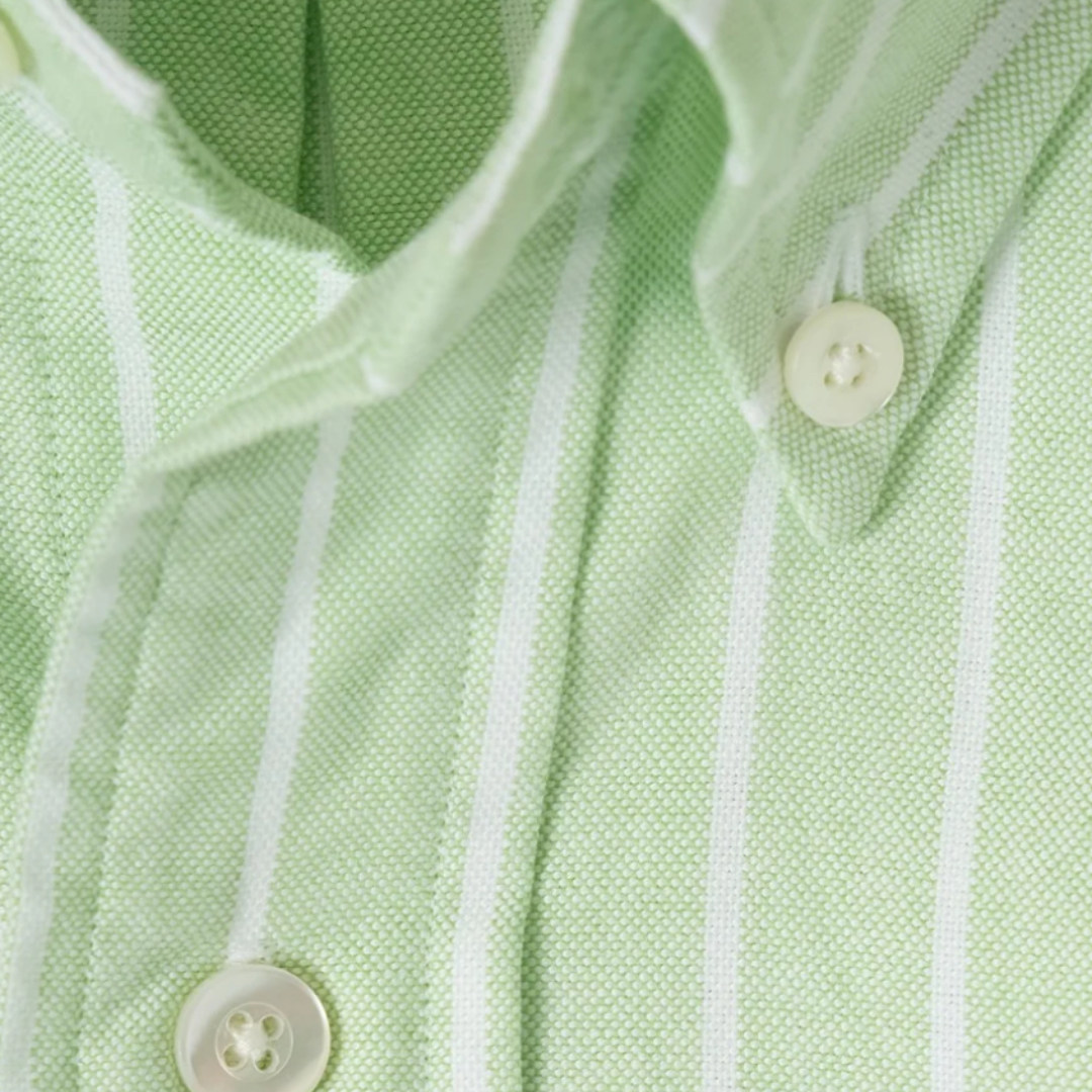 Kamakura Vintage IVY Blazer Stripe Shirt - Green