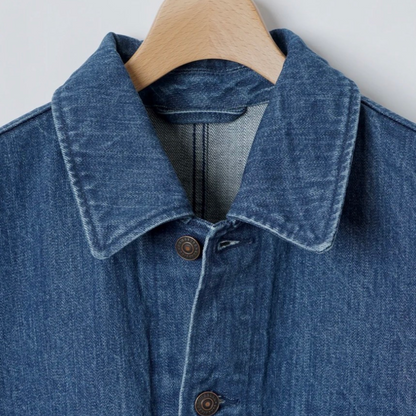 Kamakura - Denim French Work Jacket Mid Wash